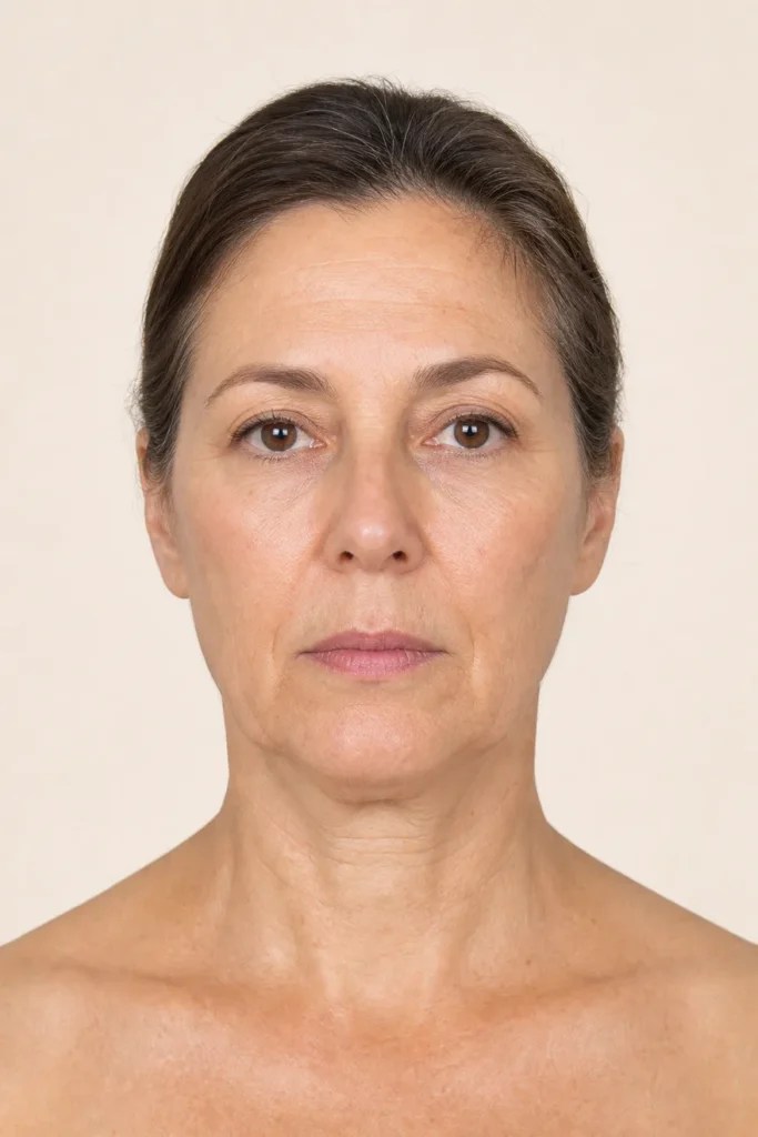 Illustrative before image — firming demo