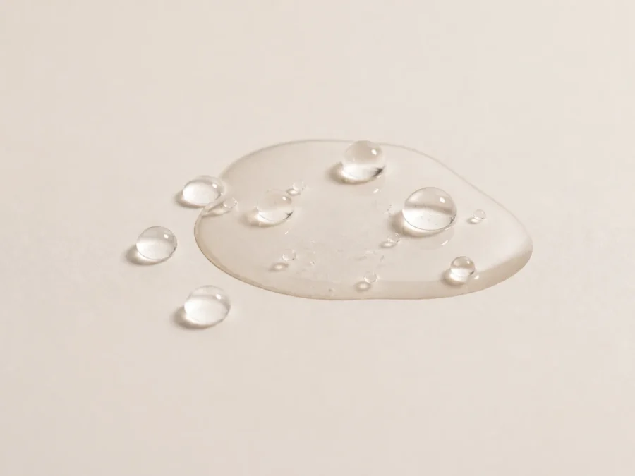 lumiade-pdp-firming-peptide-ampoule-texture-clinical-v1 Macro texture of Gyeol Peptide Ampoule formula