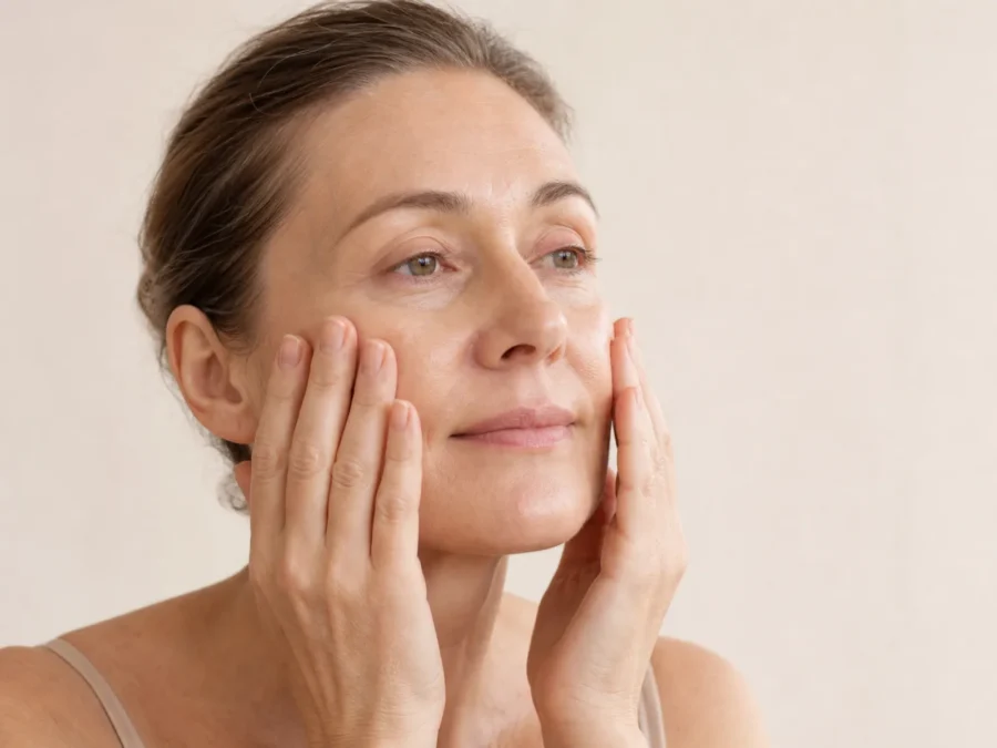 lumiade-pdp-radiance-essence-lifestyle-clinical-v1 Applying Yun First Essence to cleansed skin